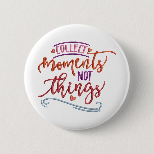 物事ではない瞬間を集める 缶バッジ (正面)