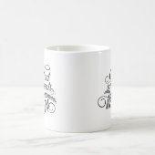 物事ではなく、時間を収集する コーヒーマグカップ (中央)