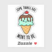 物事の中にはペパーミントプーンになるためにミントなものもある シール (シート)