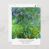 物事の光来に出る価値のある言葉 ポストカード (正面/裏面)