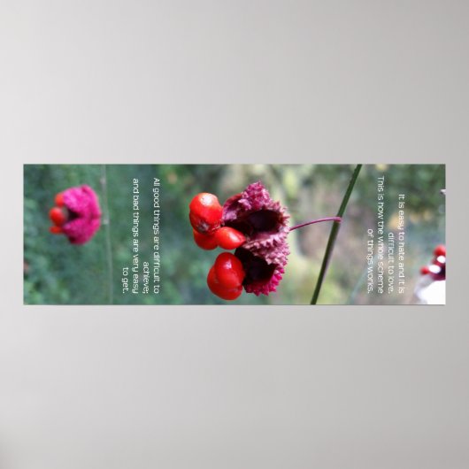 物事の全体像 ポスター (正面)