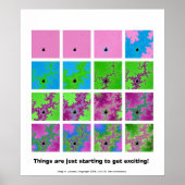 物事はちょうどエキサイティングになってきている! ポスター (正面)