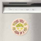 物事は一度に一スマイル明るくなる マグネット (インサイチュ (食洗機))