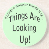 物事は光コースターを見上げている コースター (正面)