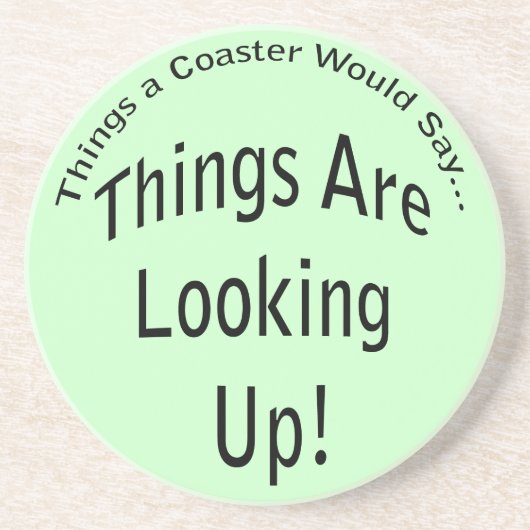 物事は光コースターを見上げている コースター (正面)