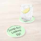 物事は光コースターを見上げている コースター (側面)