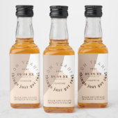 物事は単得に実在おもしろい茶色のクリーム日付を保存 リキュールボトルラベル (ボトル)