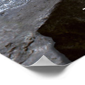 物事は変化し、急いで水のやる気を起こさせるプリント ポスター (角)