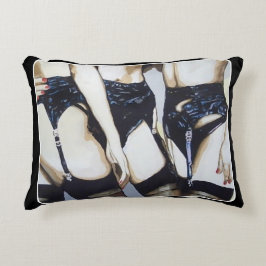 '物事は絵を描起こる アクセントクッション