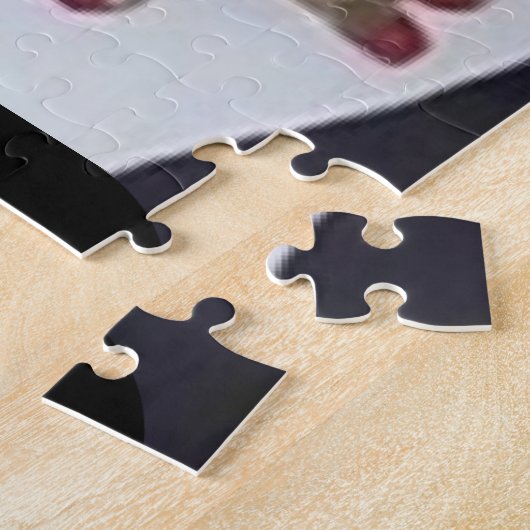 '物事は絵を描起こる ジグソーパズル (側面)