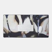 '物事は絵を描起こる デスクマット (キーボード&マウス)