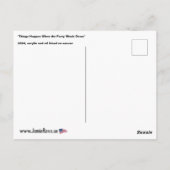 '物事は絵を描起こる ポストカード (裏面)