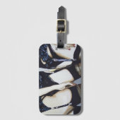 '物事は絵を描起こる ラゲッジタグ (正面縦)