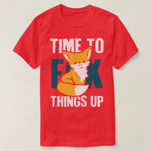 物事をキツネする時間 Tシャツ (デザイン正面)