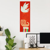 物事をポスターから外す ポスター (ホームオフィス)