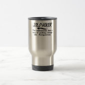 物事を大局的に見る荒野。 トラベルマグ (中央)