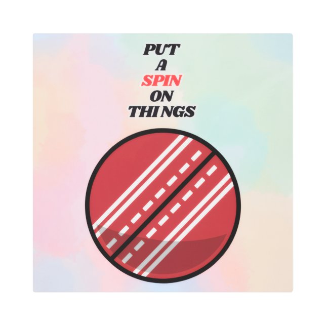 物事を好転させる メタルプリント (正面)