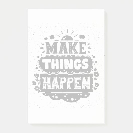 物事を実現させる ポストイット (正面)