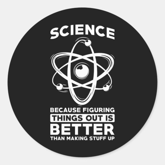 物事を探り出す方が良いので科学 ラウンドシール (正面)