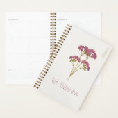 物事を片付けミニマルるパーソナライズされた プランナー手帳 (ディスプレー)