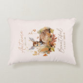 物事を秋に運ぶ アクセントクッション (正面)