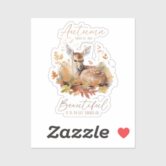 物事を秋に運ぶ シール (シート)