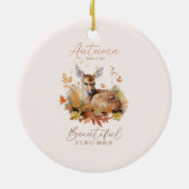 物事を秋に運ぶ セラミックオーナメント (裏面)