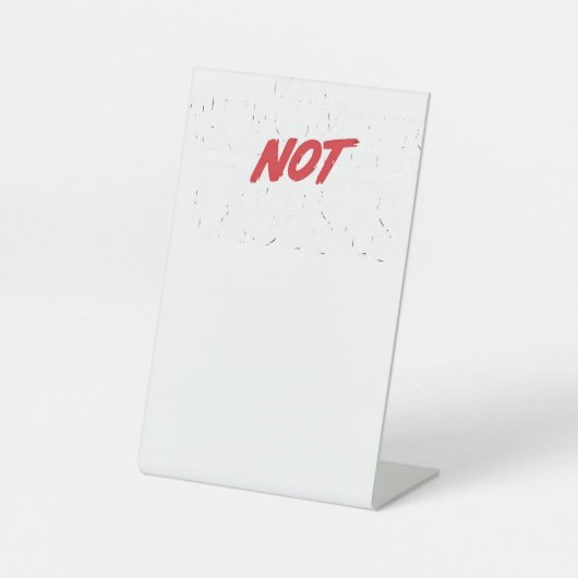 物事を言い訳せずに調整する 台座サイン (正面)