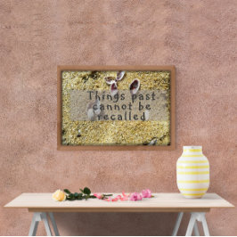 物事過去は知恵のポスターを思い出せない ポスター