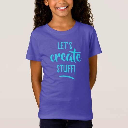 物作ろう！女子Tシャツ Tシャツ (正面)