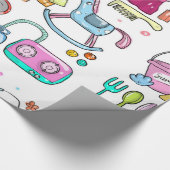 物女の子らし包み紙 ラッピングペーパー (角)