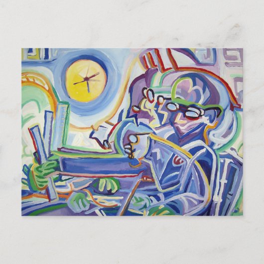 物差しの無い人 ポストカード (正面)