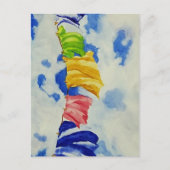 物干しお洒落芸 ポストカード (正面)