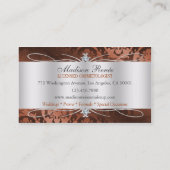 物惜しみしないカラメルのきらめくな美容師 名刺 (裏面)