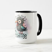 物早虫、コーヒーを見せてくれ マグカップ (正面右)