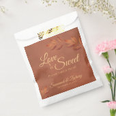 物欲しそうなテラコッタ紅葉結婚ズ フェイバーバッグ (封をした状態)