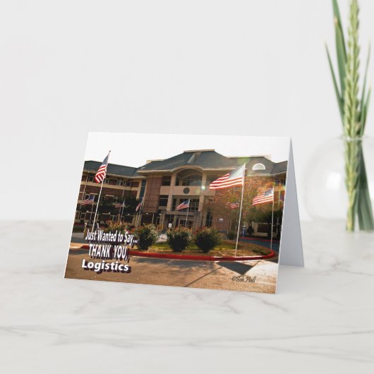 物流サンキューカード サンキューカード (正面)