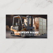 物流卸売業 名刺 (正面)