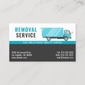 物流・撤去サービス 名刺 (裏面)