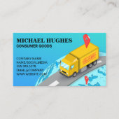 物流 | Delivery Truck World Wide 名刺 (正面)