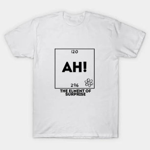 物理ああ！驚きのTシャツの要素 Tシャツ