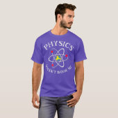物理おもしろいおたく科学ギーク量子物理学 Tシャツ (正面フル)