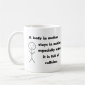 物理おもしろいコーヒーマグ コーヒーマグカップ (左)