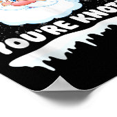 物理おもしろいセラピストクリスマスPtセラピストXm ポスター (角)