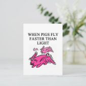 物理おもしろい上の冗談 ポストカード (スタンド正面)