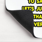 物理おもしろい学者Tシャツとギフト マウスパッド (コーナー)