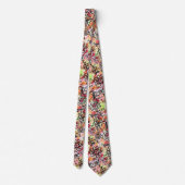 物理および数学の記号(おたく) ネクタイ (裏面)