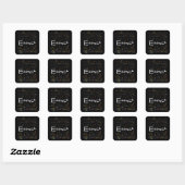 物理および数式EMC2 スクエアシール (シート)