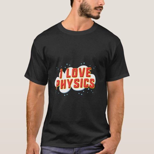 物理が大好き Tシャツ (正面)
