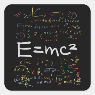 物理と数学の公式EMC2 スクエアシール